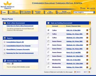 british american tobacco online assessment